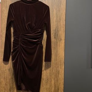 Express Chocolate Brown dress